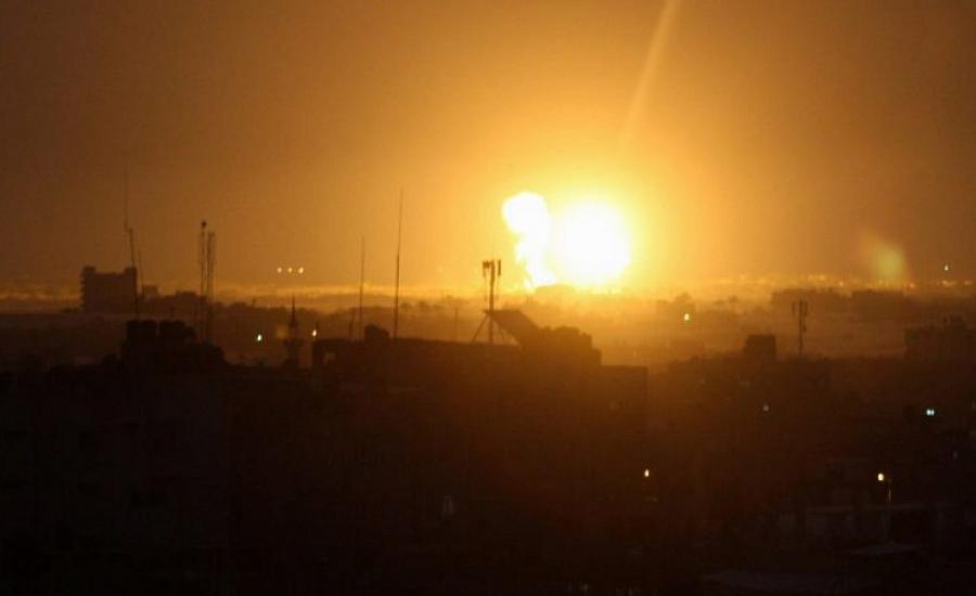 استهداف مسلحين في غزة 