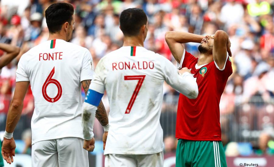 المغرب ولبرتغال في كأس العالم 