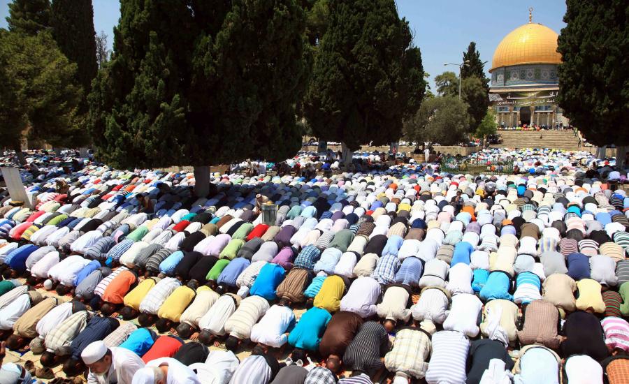الصلاة في المسجد الاقصى 