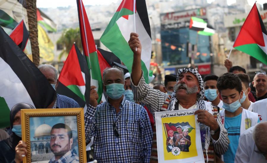 مظاهرات في الضفة الغربية 