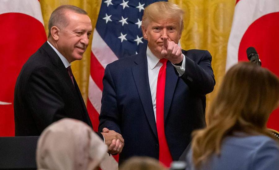 اردوغان وترامب وسوريا 