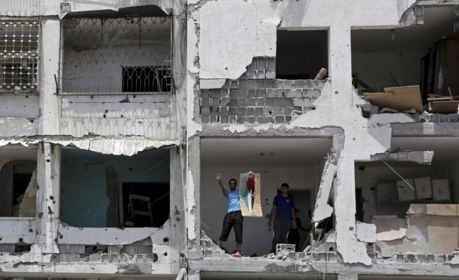اعادة اعمار قطاع غزة 