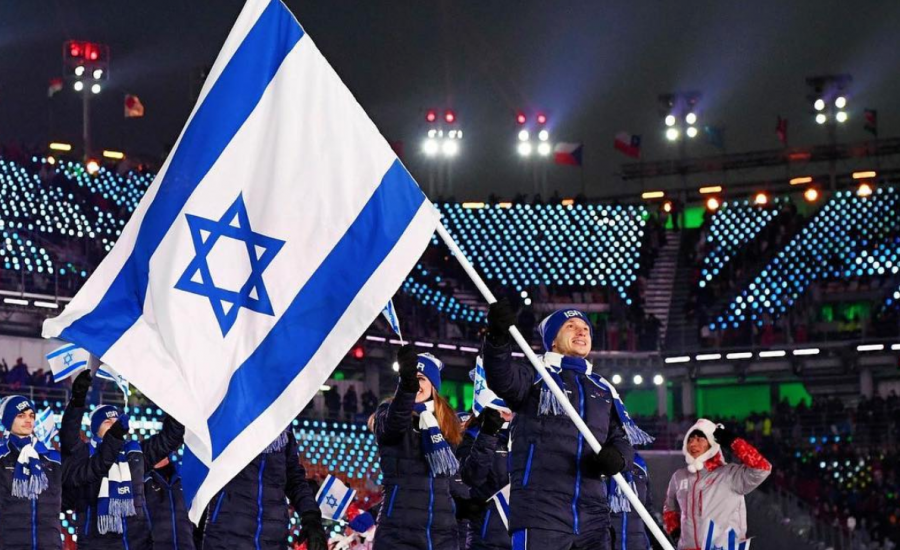 رفع العلم الاسرائيلي في قطر 