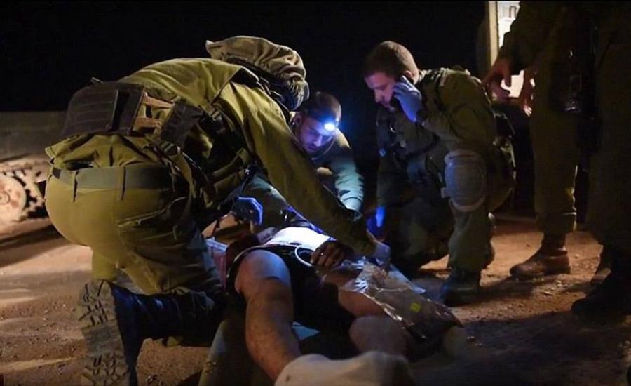 إصابة جندي إسرائيلي في مواجهات بدير أبو مشعل شمال غرب رام الله