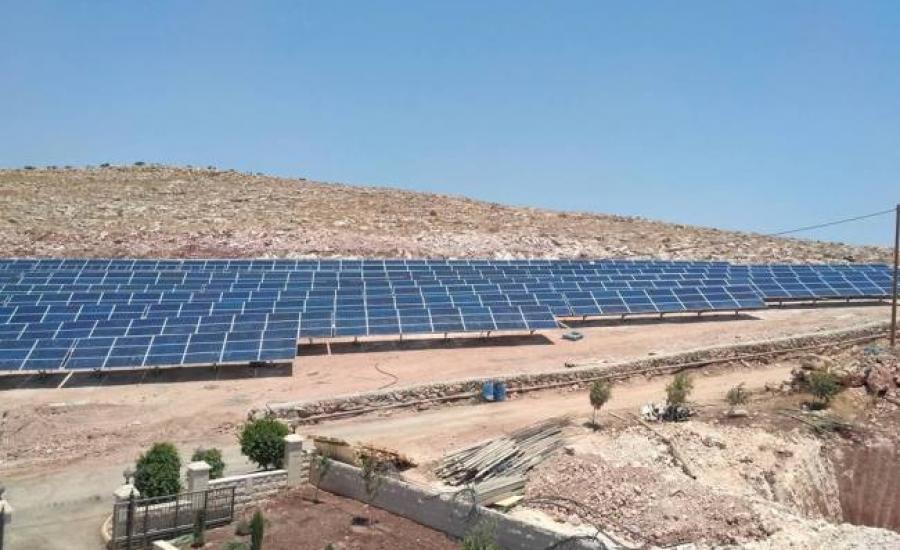 مشروع المسلماني للطاقة الشمسية في طوباس 