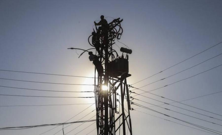 عودة الكهرباء الى غزة 