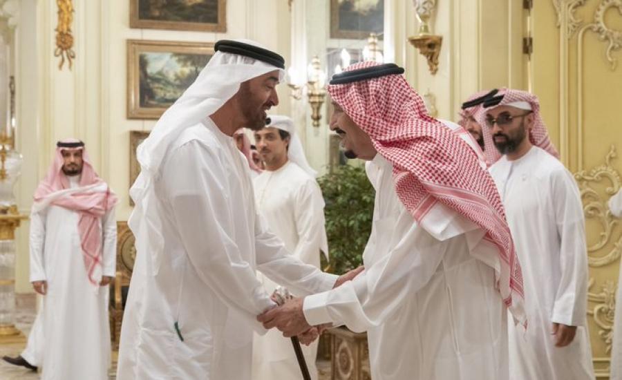 محمد بن زايد والسعودية 