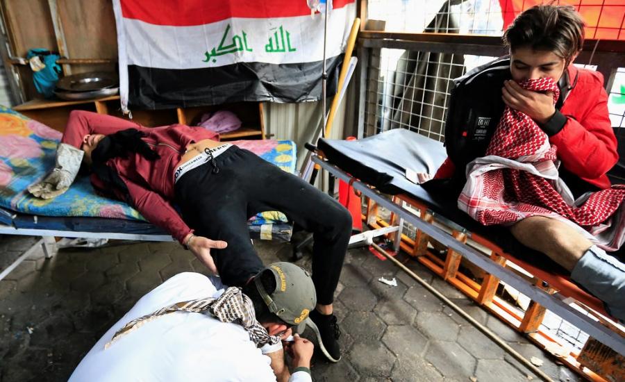 قتلى في العراق بسبب الاحتجاجات 