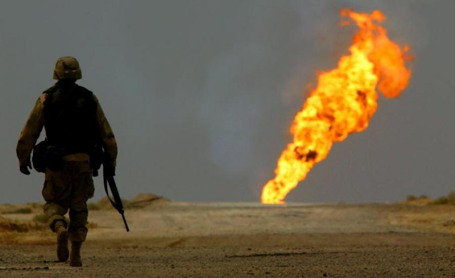 قصف يستهدف المناطق النفطية في العراق 