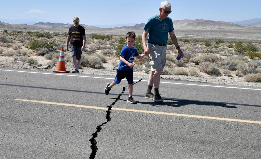 زلزال كاليفورنيا 