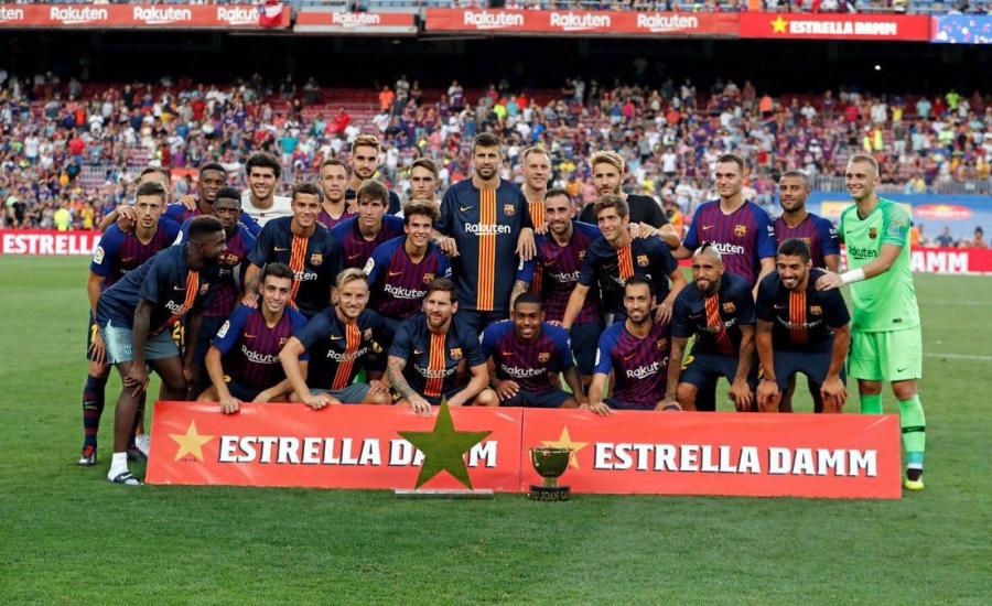برشلونة يحصد ثاني ألقابه هذا الموسم 