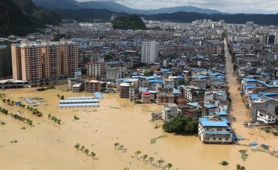 فيضانات في الصين 