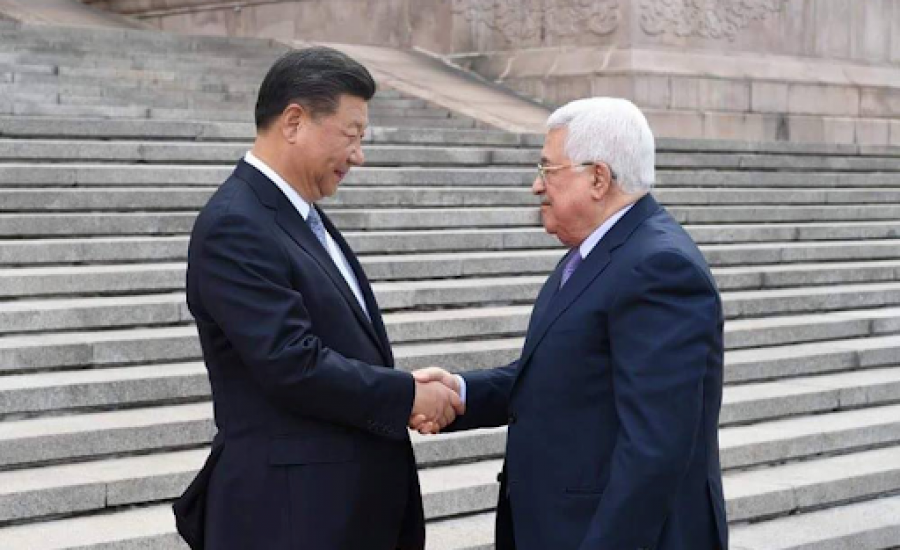 اتصال هاتفي بين عباس والرئيس الصيني 