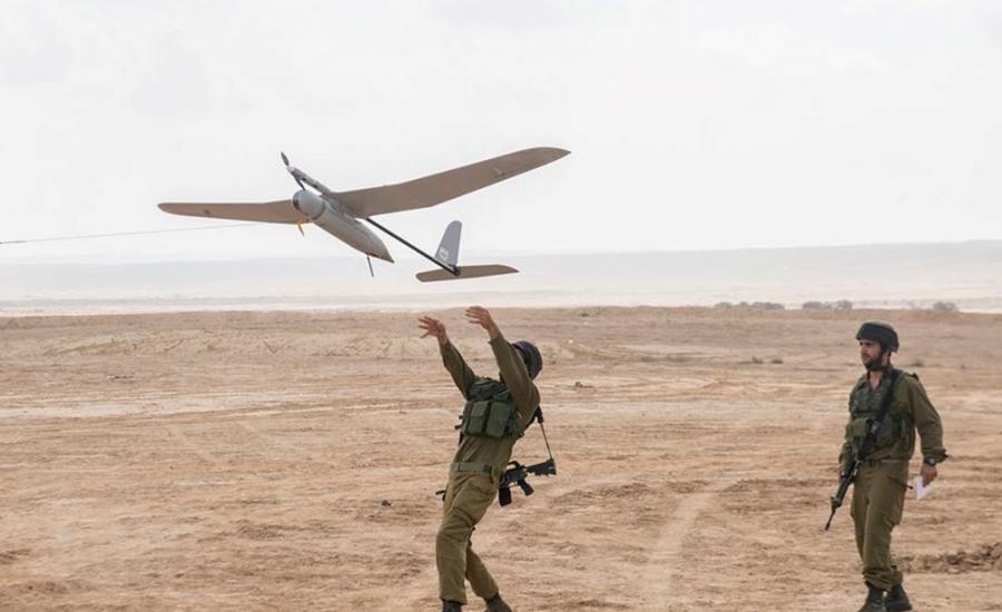 اسقاط طائرة استطلاع اسرائيلية في سوريا 