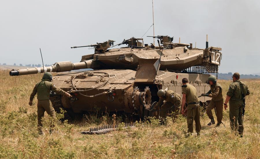 اسرائيل والتكييف في الدبابات 