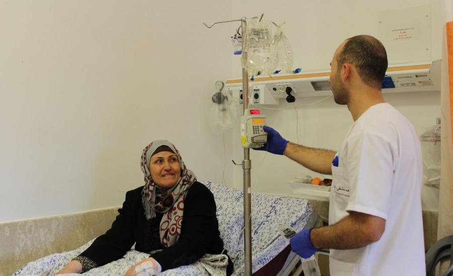 مرضى السرطان في غزة 