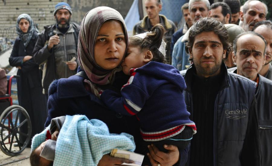السفارة الفلسطينية في تركيا تقدم مساعدات 126 عائلة لاجئة