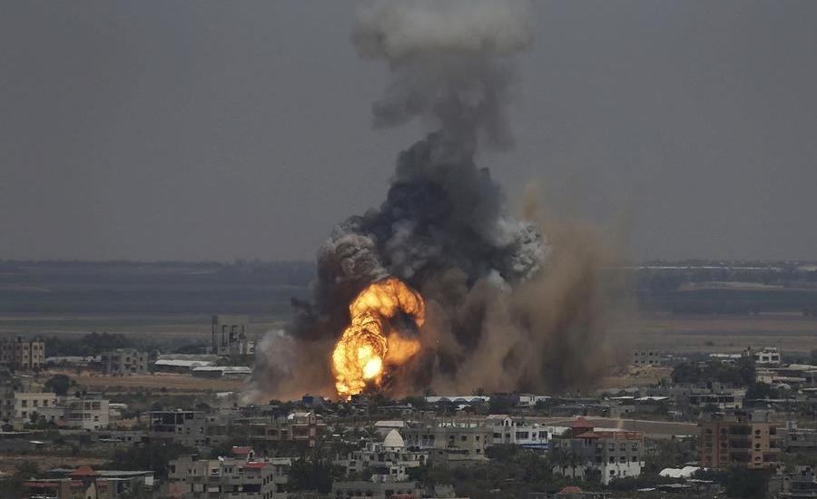 استهداف مدرسة حكومية في غزة 