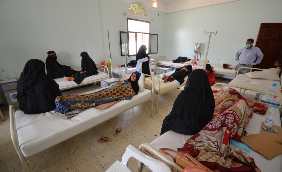 1143124-مصابو-الكوليرا-فى-اليمن-يتلقون-العلاج