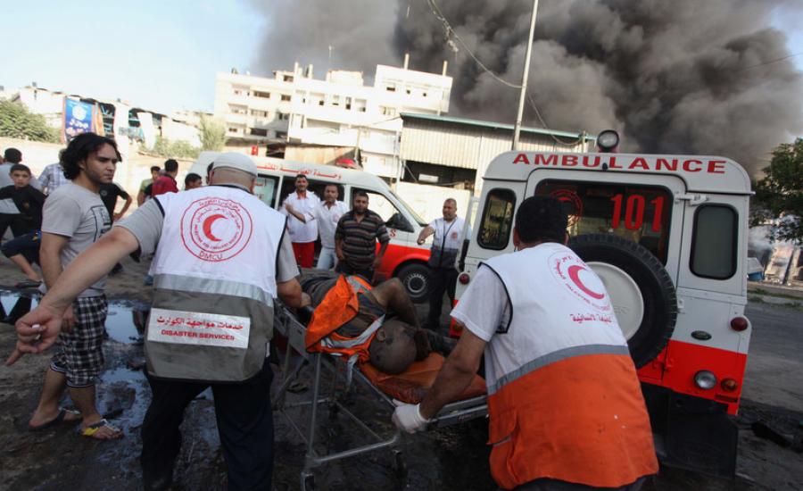 وفاة اطفال في حريق بمنزل في غزة 