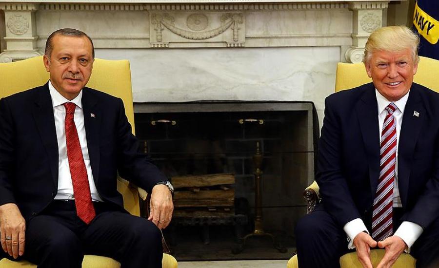 ترامب اردوغان وسوريا 
