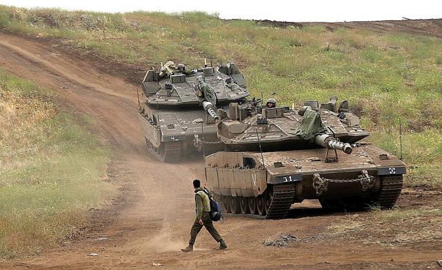 الجيش الاسرائيلي ينشر قواته في غور الاردن 