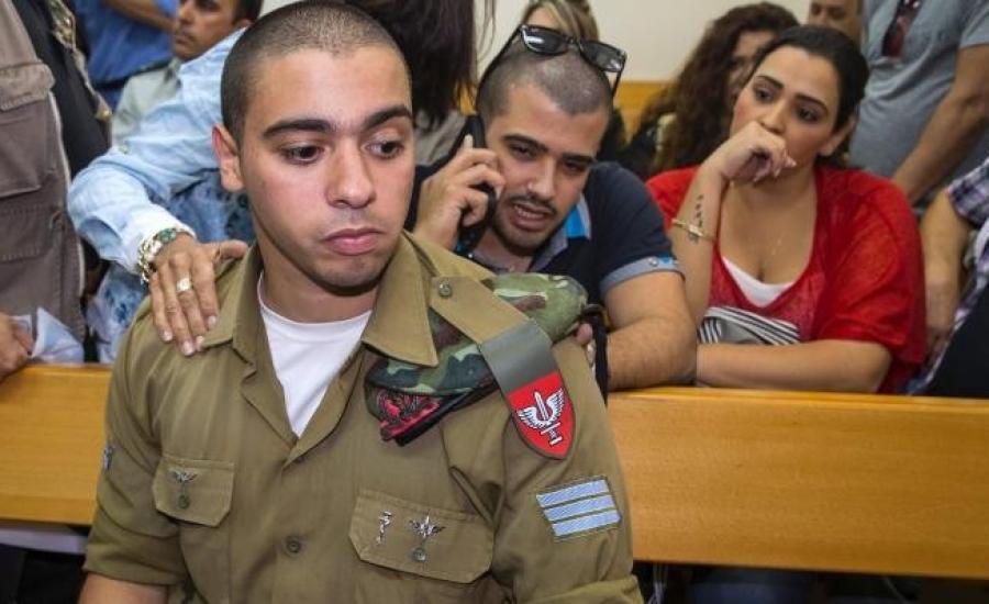 40 مسؤولاً إسرائيلياً بينهم وزراء يطالبون ريفلين بالافراج عن الجندي قاتل الشهيد عبد الفتاح الشريف