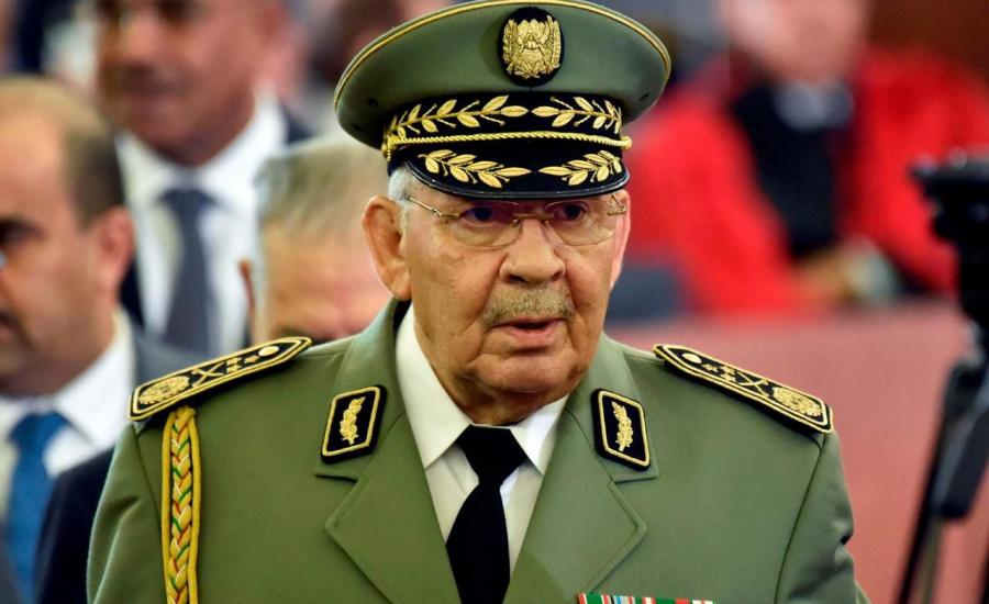 جثمان رئيس اركان الجيش الجزائري 