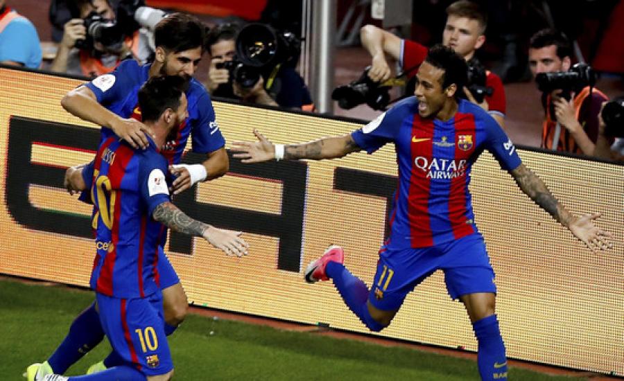 برشلونة بطلًا لكأس ملك إسبانيا بفوزه على ألافيس