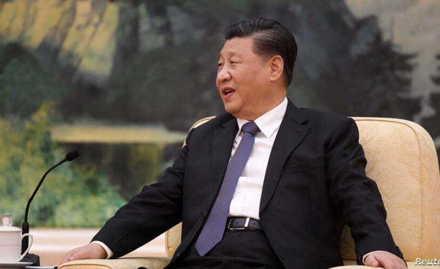 الرئيس الصيني وفيروس كورونا 