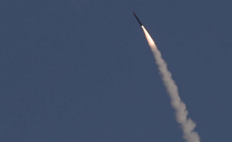 اعتراض صاروخ باليستي من اليمن 