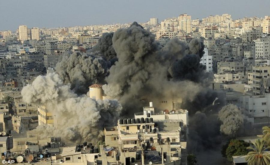 التصعيد الاسرائيلي في غزة  