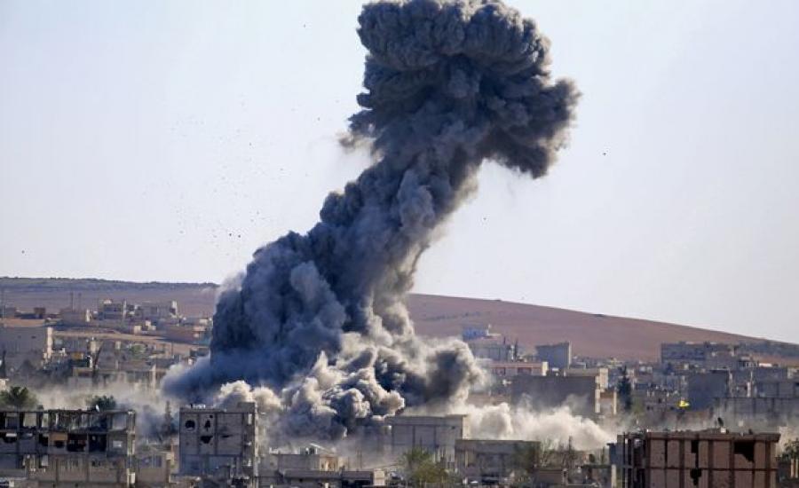 التحالف الدولي يقصف مواقع للنظام السوري 