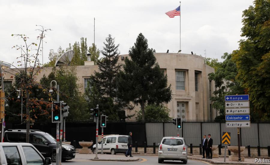 تركيا تغير اسم شارع السفارة الاميركية 