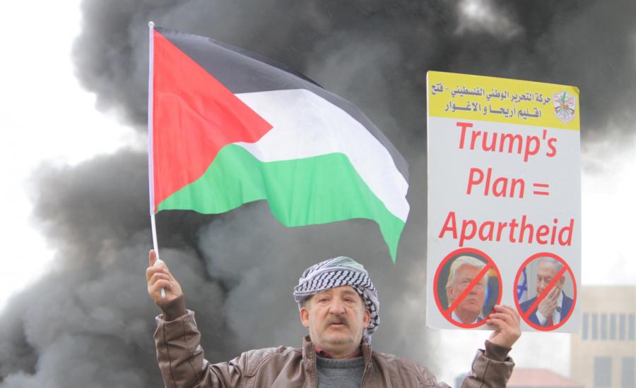 مظاهرات في الضفة الغربية ضد الضم 