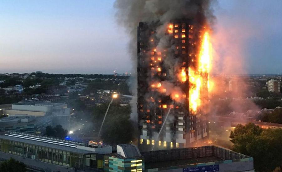 الشرطة البريطانية: الحصيلة النهائية لقتلى حريق لندن 58 شخصا