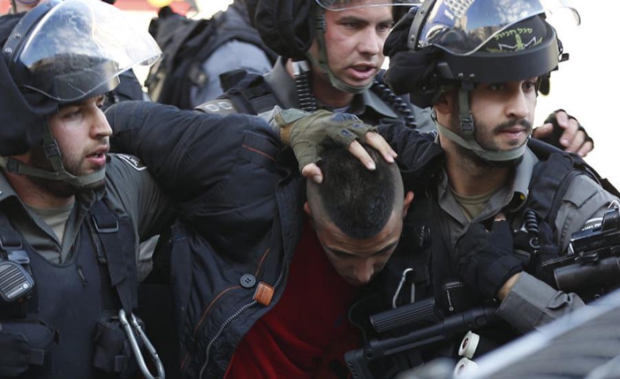 اعتقال فتية فلسطينيين 