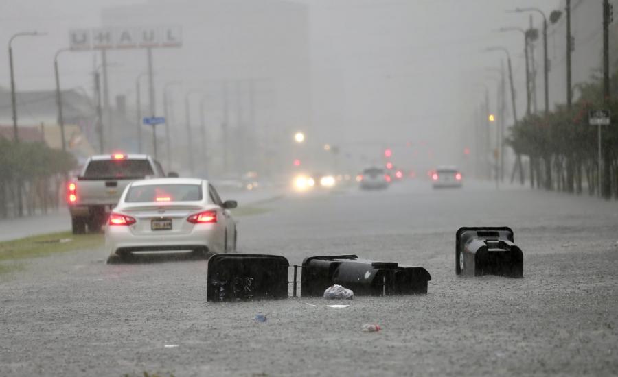مصرع 10 امريكيين جراء العواصف في اميركا 