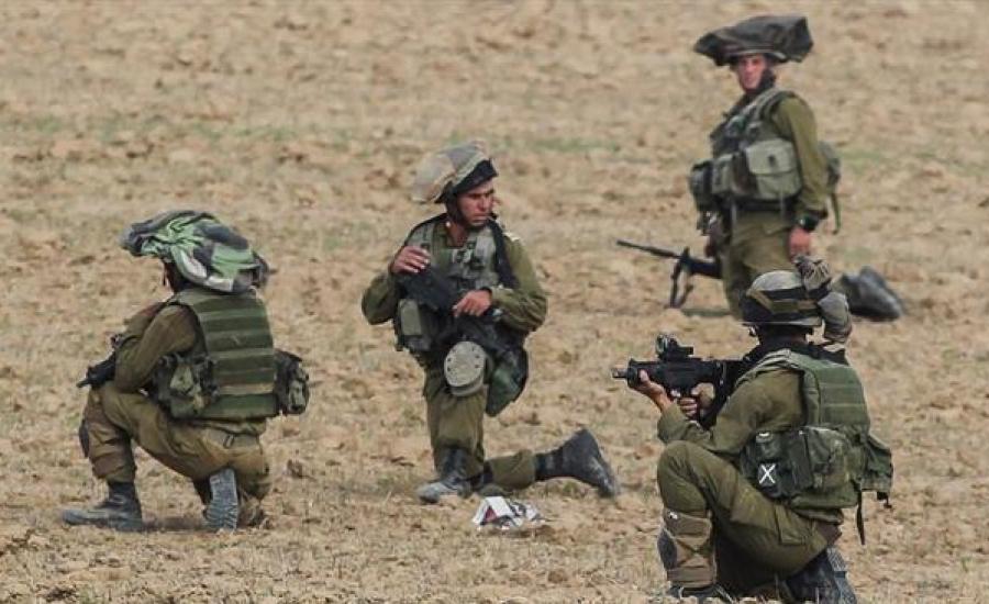 الجيش الاسرائيلي والمتظاهرين على حدود غزة 