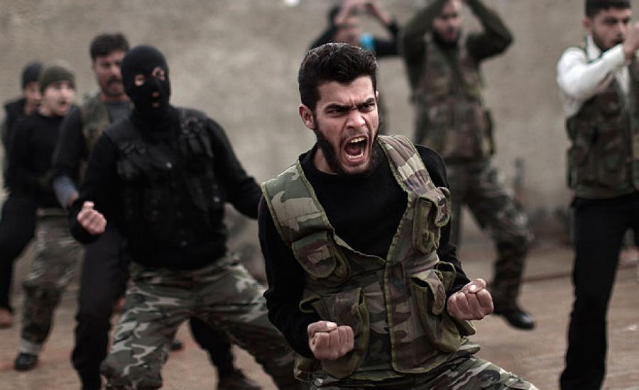 تدريب المعارضة السورية 