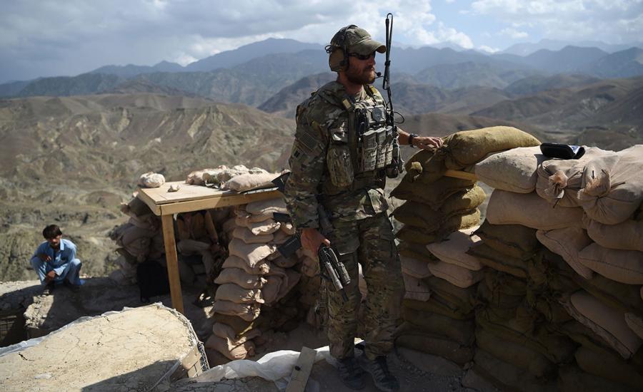 ترامب والجيش الامريكي في افغانستان 
