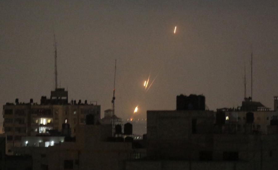 اطلاق صواريخ على اسرائيل 