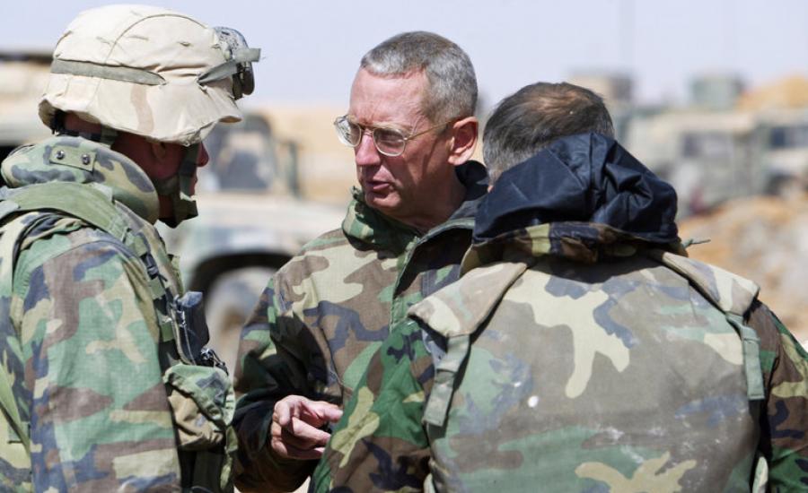 وزير الدفاع الامريكي في بغداد 
