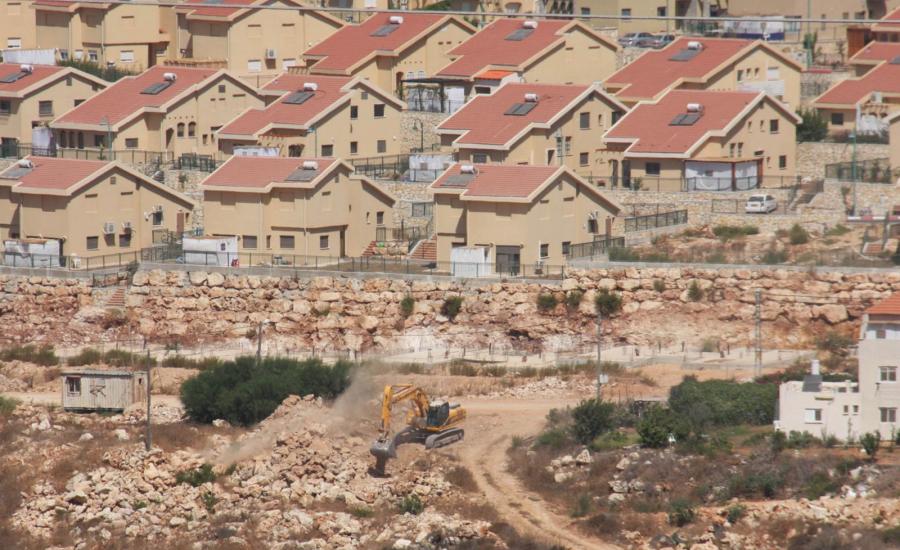 Israeli-bulldozers-working-in-the-Israeli-settlement-of-Revava-near-the-West-Bank-Village-of-Salfit