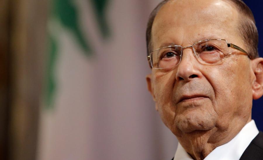 الرئيس اللبناني: لن نسمح لإسرائيل باستباحة أجواءنا