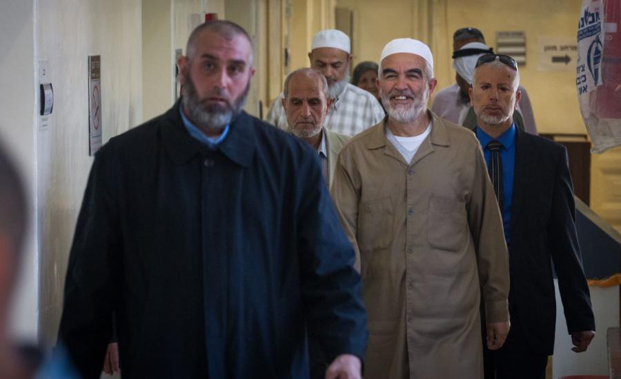 محكمة الاحتلال تنظر في قرار الافراج عن الشيخ رائد صلاح