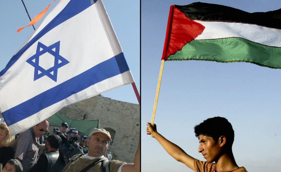 الاسرائيليين والفلسطينيين 