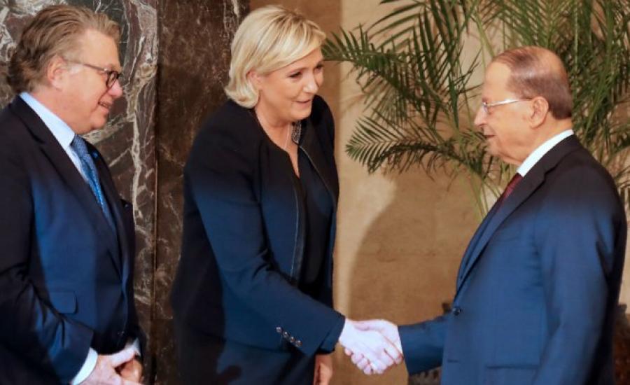 زعيمة اليمين المتطرف في فرنسا