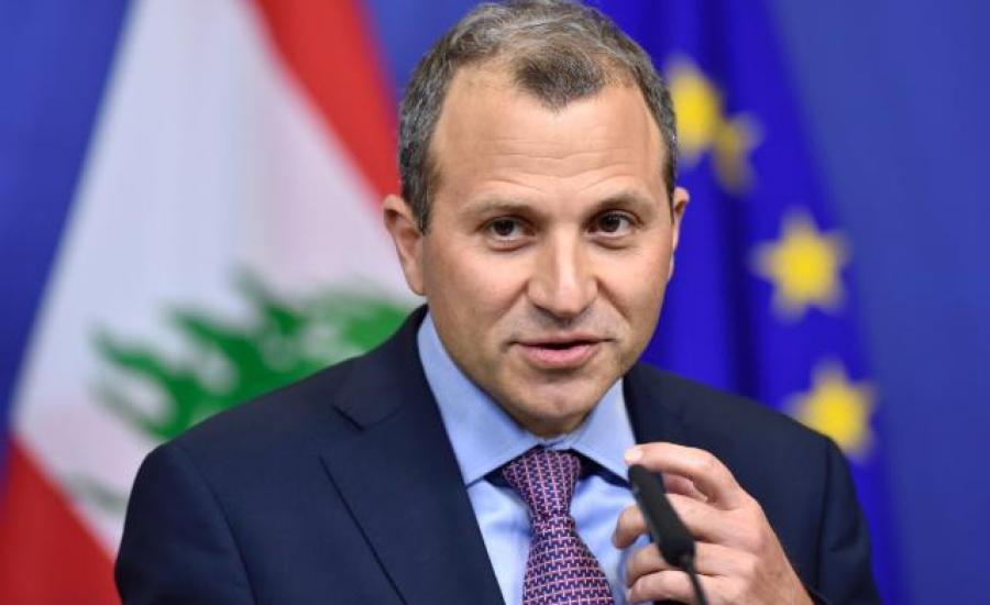 وزير خارجية لبنان واللاجئيين السوريين 