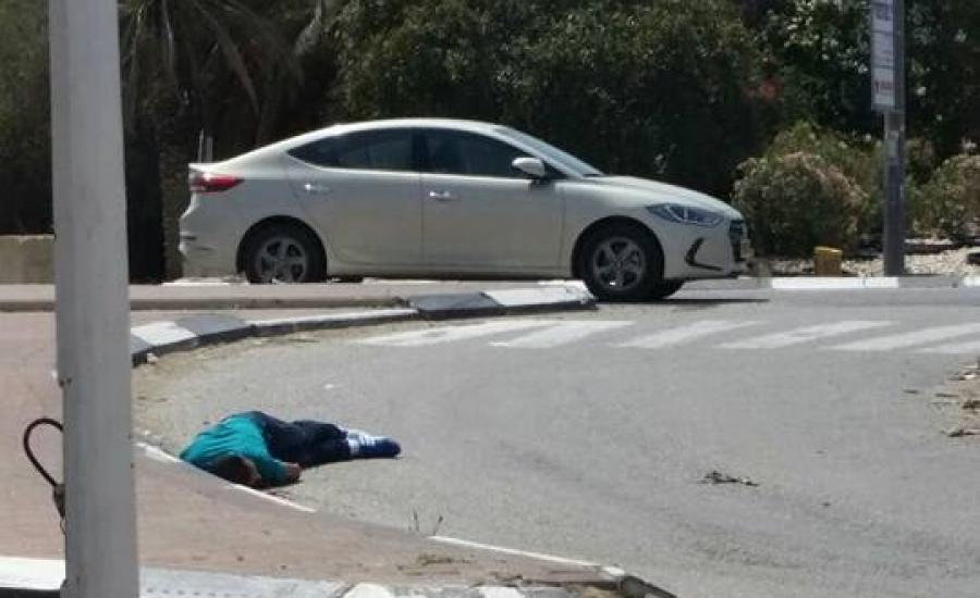 اطلاق النار على شاب فلسطيني قرب معاليه ادوميم 